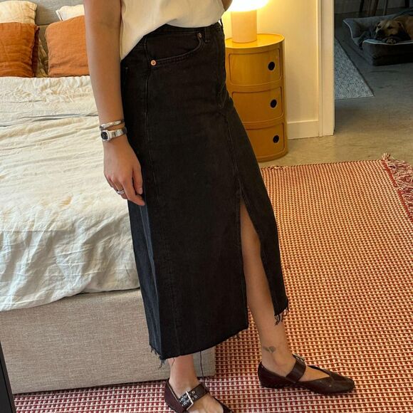 Mango Women's Black Skirt - Picture 1 of 7